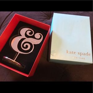 ♠️ Kate Spade silver decorative piece-new w/ tags